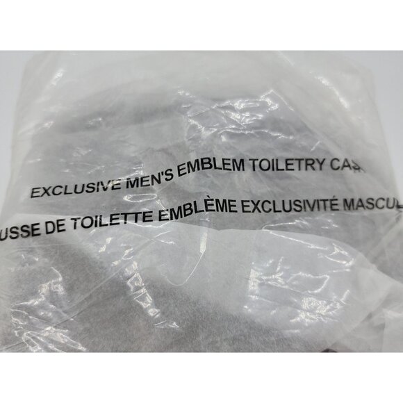 Avon Mens Emblem Brown‎ Toiletry Case New in Package - Picture 5 of 5